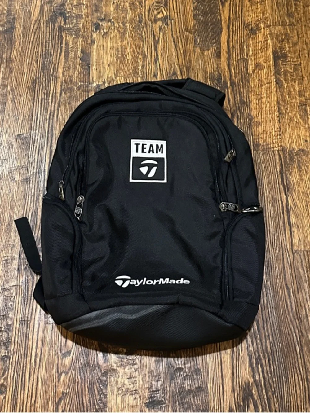TaylorMade Black Team Logo Men's Backpack